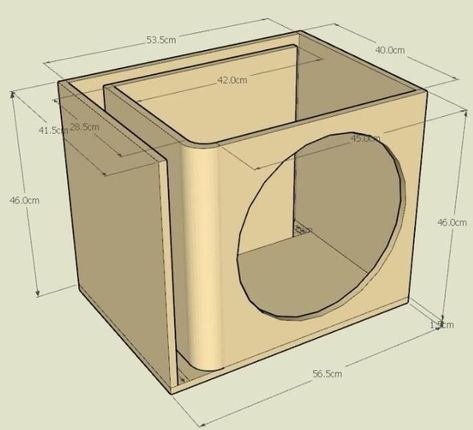 Loudest Subwoofer Box Design (Massive Bass!) - BoomSpeaker 8 Inch Subwoofer Box, 15 Subwoofer Box, Subwoofer Box Diy, 12 Subwoofer Box, 12 Inch Subwoofer Box, 10 Subwoofer Box, Subwoofer Diy, Diy Subwoofer Box, Custom Speaker Boxes