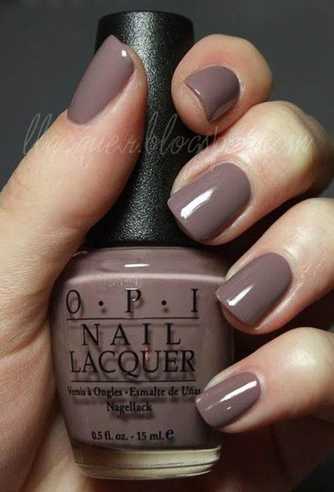 Beach Toe Nails, Opi Nail Polish Colors, Light Colored Nails, Nail Summer, Brown Nail Polish, Brown Nail, Nagellack Trends, Nail Color Trends, Summer Toe Nails