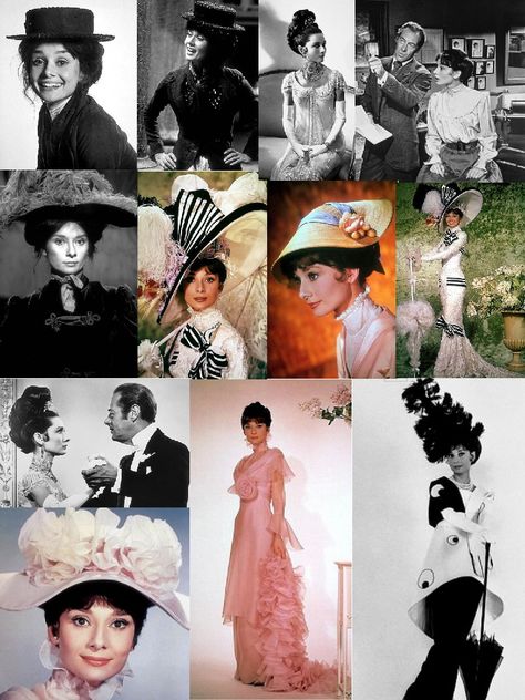 'My Fair Lady' is coming to Thalia Mara Hall!!!  Herb said he'd dress like Henry Higgins.  Not sure if I could pull off Eliza. Audrey Hepburn Photos, Eliza Doolittle, Cecil Beaton, Woman Movie, My Fair Lady, My Signature, Fair Lady, She Movie, Movie Fashion