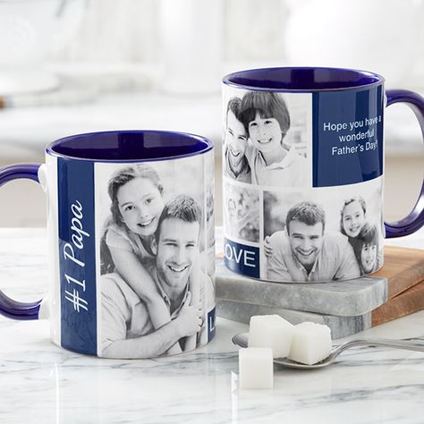 Love Photo Collage, Mug With Photo, Wedding Photo Collage, Mug Ideas, Personalized Photo Mugs, Mug Photo, Photo On Mug, Custom Photo Mugs, Picture Mugs