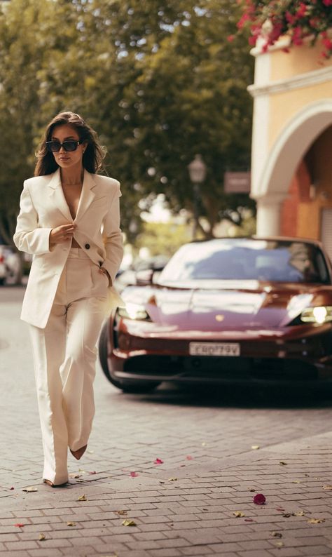 luxury life Dream Cars Women, Porsche Woman Aesthetic, Luxury Lifestyle Photoshoot, Powerful Business Woman Aesthetic, Luxurious Photoshoot, Powerful Business Woman, Business Woman Lifestyle, Porsche Woman, Woman Luxury Lifestyle