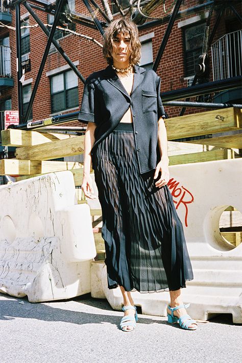 Pleated Skirt Black, Mari Giudicelli, Long Pleated Skirt, Pleated Long Skirt, Page Under Construction, Web Page, Skirt Black, Pleated Skirt, Under Construction