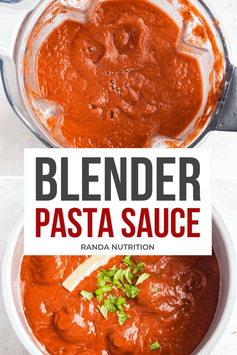 This healthy and quick marinara sauce recipe is the best tomato sauce from scratch I have ever made. Done in the blender (or Vitamix) it can be used as a meatless spaghetti sauce, ravioli sauce and it's done fast! Blender Pasta Sauce, Meatless Spaghetti Sauce, The Best Marinara Sauce, Tomato Sauce From Scratch, Meatless Spaghetti, Best Tomato Sauce, Marinara Sauce From Scratch, Quick Marinara Sauce, How To Make Tomato Sauce