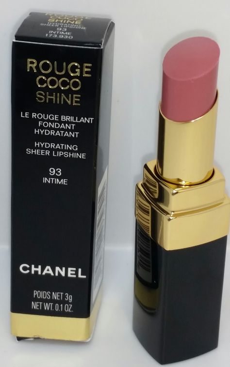 93 INTIME CHANEL ROUGE COCO SHINE HYDRATING SHEER LIPSHINE - SWATCHES AND REVIEW (CHANEL 2014 FALL COLLECTION ÉTATS POÉTIQUES) Chanel 156 Lipstick, Chanel Rouge Coco Shine, Beauty Blogging, Chanel 2014, Chanel Cosmetics, Chanel Lipstick, Chanel Rouge, Chanel Beauty, Chanel Makeup