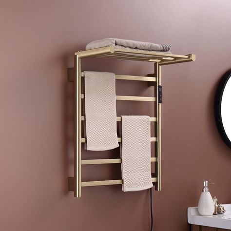 Traditional Towel Rail Towel Warmer Towel Drying Rack, Towel Warmer Rack, Heated Towel Warmer, Towel Heater, Electric Towel Warmer, Bathroom Addition, Heated Towel Rack, House Essentials, Bathroom Top