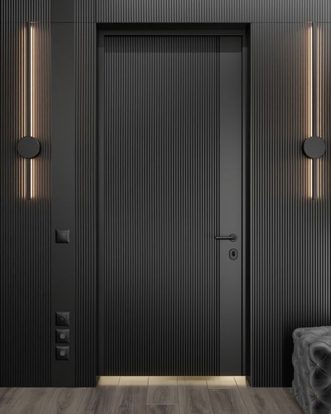 Apartment Door Design, Apartment Front Doors, House Entrance Doors, Entry Door Designs, Apartment Entrance, Flush Door Design, House Front Door Design, Modern Entrance Door, Modern Entry Door