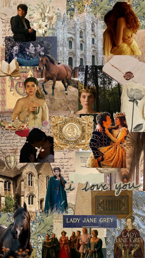 #myladyjane Jane Aesthetic, My Lady Jane, Lady Jane Grey, Jane Gray, Jane Austen Novels, Print Journal, Wars Of The Roses, Tv Couples, Lady Grey