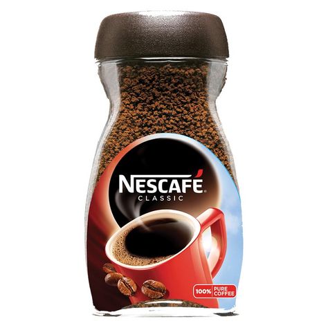 Nescafe Gold Blend, Nescafe Coffee, Coffee Supplies, Coffee Jars, Roasted Coffee Beans, Coffee Powder, Strong Coffee, Coffee Branding, Dark Roast