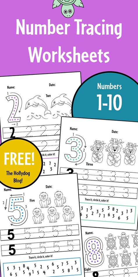 Check out these awesome printable worksheets for preschool! These number tracing worksheets are great for building fine motor skills and hand strength! Number Tracing Worksheets | Tracing Sheets | Math Worksheets | Number Tracing Printables Free | Number Tracing 1-10 | Number Tracing for Preschool Number Tracing Sheets Free, Letter And Number Tracing Worksheets, Number Trace Worksheet, Preschool Tracing Printables, Number Tracing Printables Free 0-10, Number Tracing Printables Free Preschool, Counting Worksheets Preschool 1-20 Free, Numbers 6-10 Worksheets Preschool, Pre K Number Worksheets