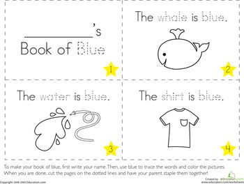 Worksheets: The Color Blue. This website will be a great resource during the summer! Color Blue Activities, Preschool Worksheets Free, Ingles Kids, Preschool Worksheets Free Printables, Writing Practice Worksheets, Preschool Reading, Free Preschool Worksheets, Preschool Colors, The Color Blue