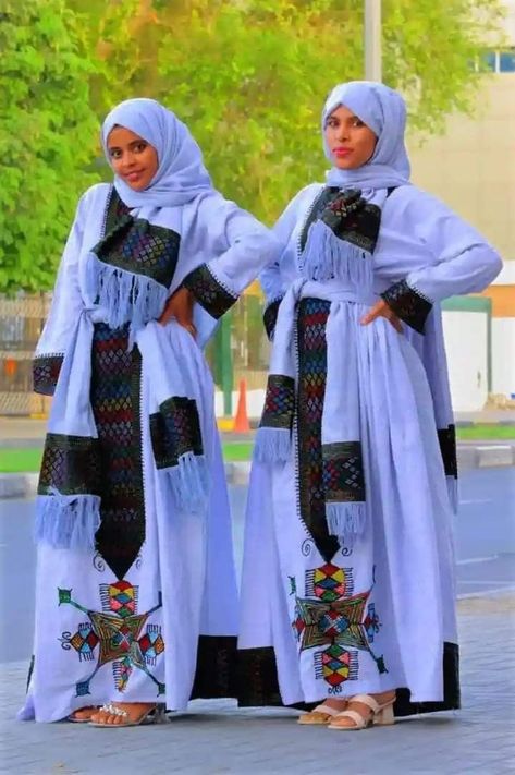 Ethiopian People, Ethiopian Culture, Ethiopian Clothing, Ethiopian Traditional Dress, Cultural Fashion, Traditional Clothes, Church Outfits, Traditional Dress, Ethiopia