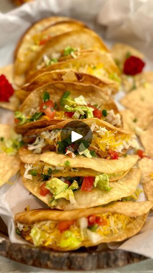 CRUNCHY CHICKEN TACOS RECIPE - ANYTIME IS A GREAT TIME FOR TACOS!

I often make crunchy tacos for friends and family, and I may be guilty of spreading the taco-love obsession! Check out my YouTube video to learn how to make our yummy tacos. But let me warn you: once you or your loved ones try these, you will forever make homemade taco shells; there’s no going back!

Get the recipe - youtube video -  https://youtu.be/jj1rbyf_bI8

CRUNCHY CHICKEN TACOS RECIPE - ANYTIME IS A GREAT TIME FOR TACOS!

I often make crunchy tacos for friends and family, and I may be guilty of spreading the taco-love obsession! Check out my YouTube video to learn how to make our yummy tacos. But let me warn you: once you or your loved ones try these, you will forever make homemade taco shells; there’s no going back! Crunchy Chicken Tacos, Homemade Taco Shells, Crunchy Tacos, Chicken Tacos Recipe, Taco Love, Crunchy Chicken, Taco Shells, Chicken Taco Recipes, No Going Back