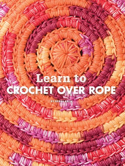 How to Block Knitting and Crochet | Edie Eckman How To Crochet Over Rope, Crochet With Acrylic Yarn Free Pattern, Worsted Crochet Patterns, Newest Crochet Patterns, How To Make A Rope Basket, Cotton Rope Crafts, Crochet Place Mats Free Pattern, Crochet Over Rope, Plarn Projects Crochet