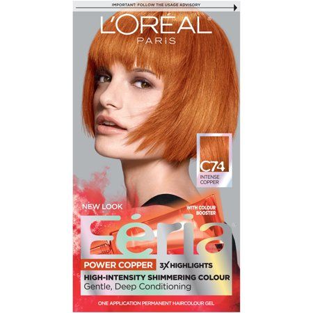 Loreal Paris Feria, Copper Hair Dye, Feria Hair Color, Deep Black Hair, Silver Hair Dye, Blue Black Hair Color, Edgy Hair Color, Blue Black Hair, Bold Hair Color