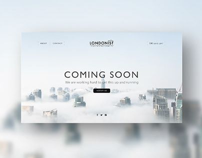 Check out new work on my @Behance profile: "Coming Soon Page Design" http://be.net/gallery/111875923/Coming-Soon-Page-Design Coming Soon Page Design Inspiration, Coming Soon Website Design Landing Pages, Website Coming Soon Page, Coming Soon Banner Design, Coming Soon Website Design, Coming Soon Page Design, Coming Soon Banner, Coming Soon Design, Coming Soon Landing Page