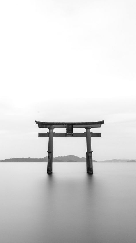 Minimalist Wallpaper Phone, White Wallpaper For Iphone, Monochrome Wallpaper, Japanese Background, Ipad Pro Wallpaper, Japanese Wallpaper Iphone, Android Wallpaper Dark, Japanese Shrine, Minimalist Japanese