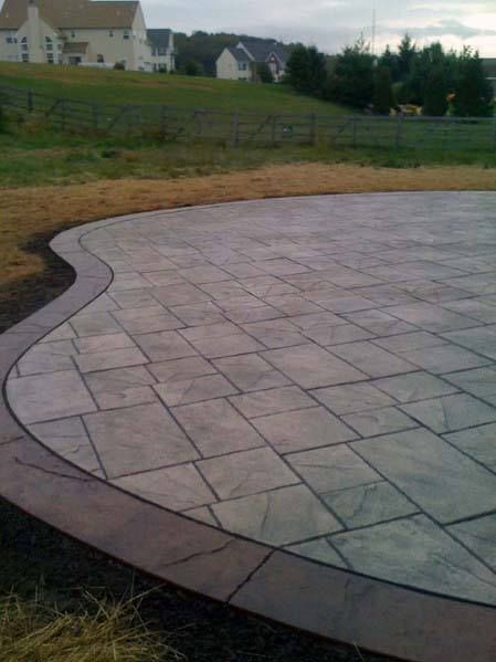 Top 50 Best Stamped Concrete Patio Ideas - Outdoor Space Designs Stamped Concrete Patio Ideas, Stamped Concrete Patio Designs, Stamped Concrete Patterns, Concrete Patio Ideas, Cement Patio, Concrete Patio Designs, Concrete Patios, Concrete Walkway, Outdoor Space Design