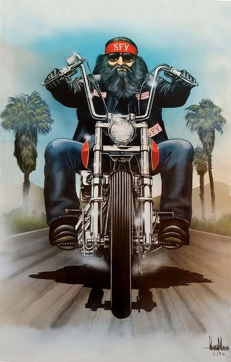 David Mann Art, Harley Davidson Images, Motorcycle Artwork, Harley Davidson Art, Vintage Motorcycle Posters, Art Deco Illustration, Racing Car Design, Motorcycle Posters, Biker Art