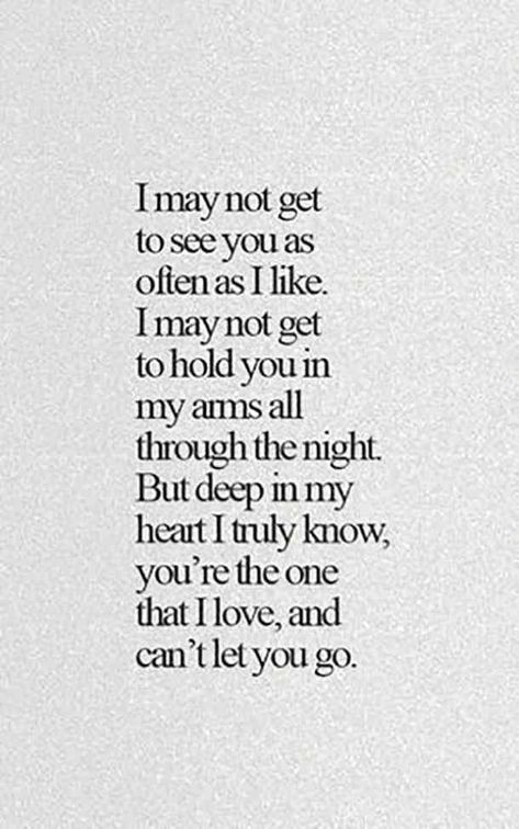 Distance can't keep you apart. #lovequotes #love #quotes #quotesaboutlove #iloveyou #iloveyouquotes Follow us on Pinterest: www.pinterest.com/yourtango Quotes Distance, Neck Exercises, Fina Ord, Sweet Love Quotes, Life Quotes Love, Baby Cakes, True Love Quotes, Boyfriend Quotes, Romantic Quotes