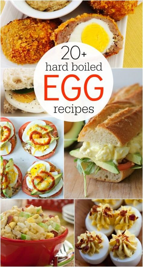 20+ hard boiled egg recipe ideas! Use up those leftover Easter eggs! Lots of great healthy dinner ideas, healthy lunch ideas and healthy snack ideas! Hard Boiled Egg Recipe, Egg Recipe Ideas, Boiled Egg Recipe, Ideas Healthy Lunch, Boiled Egg Recipes, Hard Boiled Egg Recipes, Eggs Dinner, Hard Boiled Egg, Overnight Oat