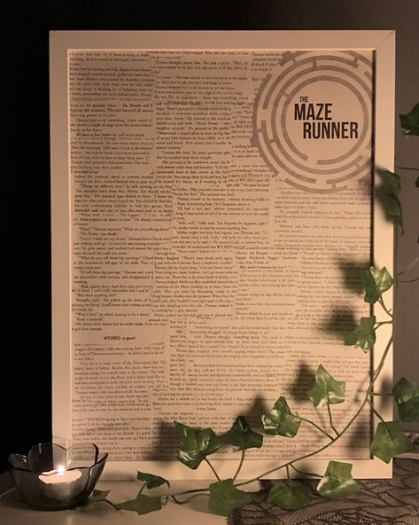 Maze Runner Bedroom Ideas, Maze Runner Room Decor, Maze Runner Book, Minho Aesthetic, Runner Bedroom, Book Reader Gifts, Maze Runner Thomas, Teenage Girl Room, Business Book