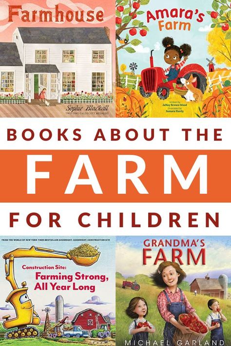 Farm Unit Study, Easy Chapter Books, Best Books For Teens, Tractors For Kids, Lesson Plan Book, Farm Books, Farm Unit, Farm Preschool, Animal Book