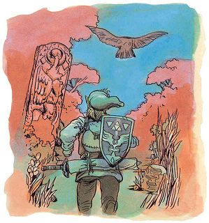 Zelda Concept Art, Katsuya Terada, Link's Awakening, Nintendo Art, Zelda Art, Legend Of Zelda Breath, Art Base, Breath Of The Wild, The Legend Of Zelda