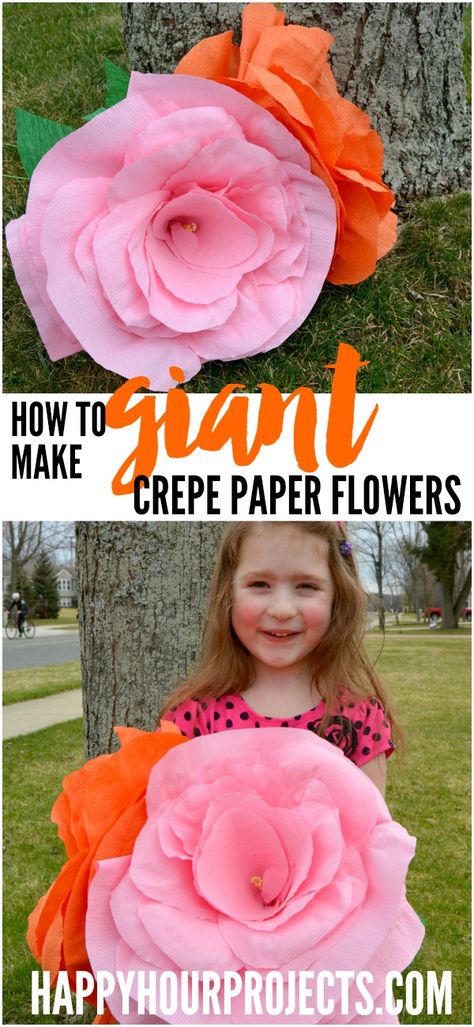 Giant Crepe Paper Flowers, Giant Garden, Big Paper Flowers, Crepe Paper Flowers Diy, Tissue Paper Flowers Diy, Paper Peonies, Paper Flower Wall Decor, Paper Flowers Wedding, Large Paper Flowers