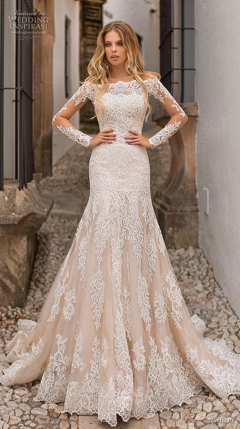 Majlis Perkahwinan, Wedding Dress Champagne, Pregnant Wedding Dress, Courthouse Wedding, A Wedding Dress, Beauty Dress, Muslim Wedding, Lace Mermaid Wedding Dress, Long Sleeve Wedding