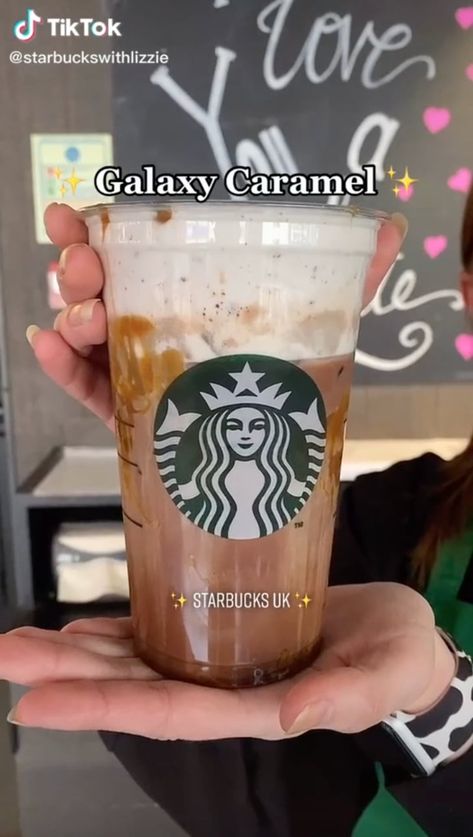 Starbucks Secret Menu Drinks Uk, Starbucks Secret Menu Drinks Caramel, Starbucks Recipes Uk, Starbucks Drinks Uk, Uk Starbucks Drinks, Starbucks Zodiac Drinks, Birthday Starbucks Drinks, Starbucks Birthday Drink, Starbucks Uk