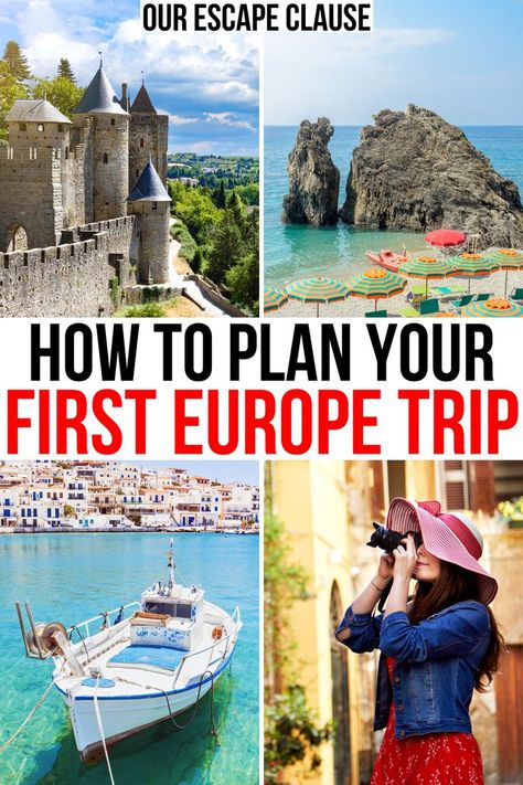 Planning your very first trip to Europe? Here's your step-by-step guide to traveling Europe for the first time! first europe trip | first european vacation | going to europe for the first time | europe travel tips | travel guide to europe beginners Europe Trip Planning, Europe Itinerary, European Itineraries, Places To Visit In Europe, Trip To Europe, Vacation Itinerary, Europe Itineraries, Europe Trip Itinerary, Plan A Trip