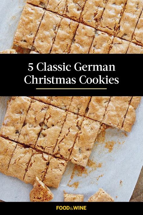 70 Christmas Cookie Recipes, German Christmas Biscuits Recipe, German Christmas Cookies Lebkuchen, German Shortbread Cookies, Simple Christmas Treats Baking, Bar Cookies For Christmas, Christmas Cookies German, Special Christmas Cookies, German Pastry Recipes