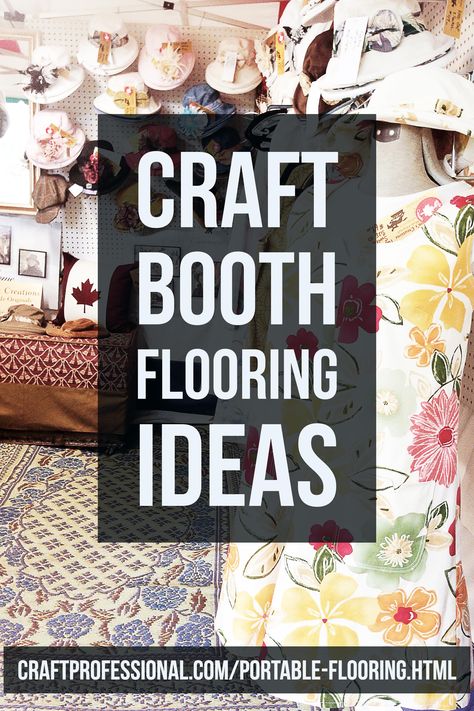 Craft booth flooring ideas - http://www.craftprofessional.com/portable-flooring.html Bazaar Booth Ideas, Outdoor Market Booth Ideas, Portable Flooring, Craft Show Display Ideas, Diy Booth, Craft Booth Design, Fair Aesthetic, Vendor Market, Craft Booths