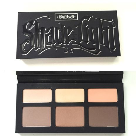 Kat Von D Shade & Light Contour Palette - Blonde Tea Party Dr Makeup, Kat Von D Contour Palette, Kat Von D Makeup Palette, Kvd Eyeshadow Palette, Kat Von D Eyeshadow, Light Contour, Makeup 2022, Light Contouring, Kat Von D Makeup