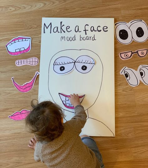 Emotions Preschool Activities, Emotions Board, Feelings Activities Preschool, All About Me Preschool Theme, Face Emotions, Me Preschool Theme, Emotions Preschool, Body Parts Preschool, Feelings Activities