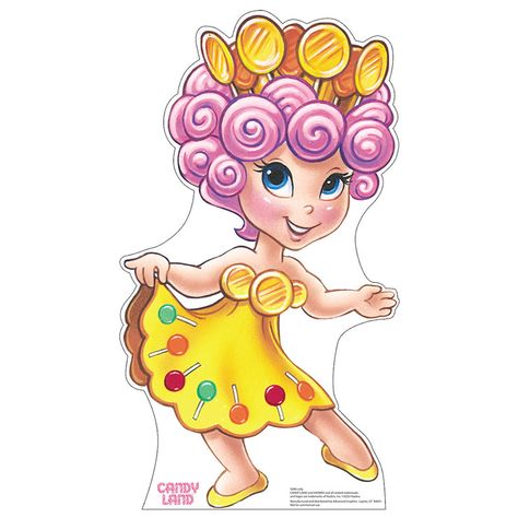 PRINCESS LOLLY Candyland Princess Lolly, Original Candy Land Characters, Candy Land Characters Printables, Princess Lolly Candyland, Candy Land Theme Party, Candyland Characters, Candy Land Characters, Princess Lolly, Gingerbread Contest