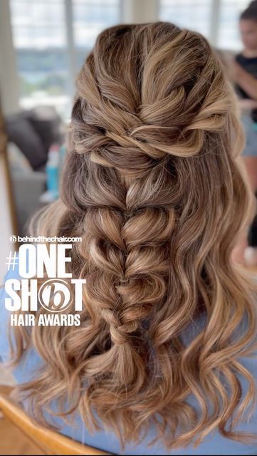 Half Updo Bubble Braid, Bridal Hair Half Up Bubble Braid, Half Up Half Down Wedding Hair Bubble Braid, Wedding Bubble Braid, Bubble Braid Wedding, Bubble Braid Wedding Hair, Bubble Braid Updo, Bubble Braid Bangs, Bubble Braid Half Up Half Down