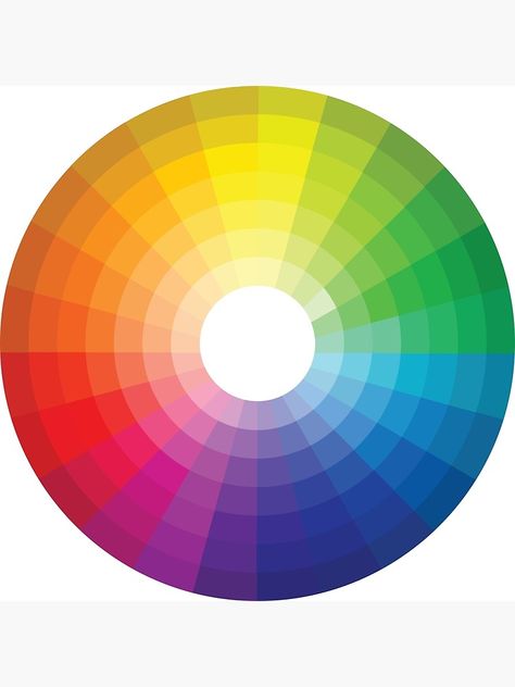 Colour Spectrum Wheel, Colour Palette Wheel, Complex Color Wheel, Colour Wheel Aesthetic, Wheel Of Color, Color Wheel Aesthetic, Color Theory Wheel, Color Wheel Art Projects Ideas, Color Circle Colour Wheel