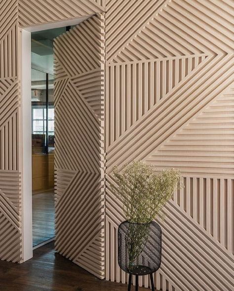 Wooden Wall Living Room, Wooden Walls Living Room, Exploring Aesthetic, Hidden Doors In Walls, Invisible Doors, Cladding Design, Wall Panel Design, Wooden Wall Panels, Porte Decorate