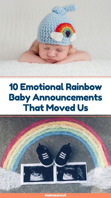 Rainbow Twins Announcement, Pregnancy Announcement For Rainbow Baby, Miracle Pregnancy Announcement, Rainbow Baby Announcement To Husband, Pregnancy Announcement After Misscarage, Double Rainbow Baby Announcement, Rainbow Baby Announcement Photoshoot, Boy Rainbow Baby Shower Ideas, Rainbow Baby Announcement With Sibling