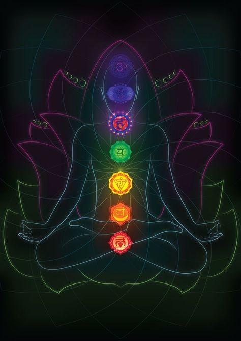 Seven Chakras, Chakra, Lotus, Yoga