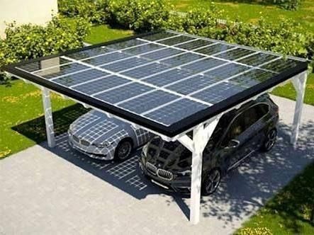 BUILD YOUR OWN SOLAR PANEL AT HOME WITH 3D DIY SOLAR PANEL GUIDES📱... Solar Pergola, Solar Carport, Alternative Energie, Renewable Energy Resources, Solar Roof Tiles, Carport Designs, Solar Energy Panels, Solar Roof, Best Solar Panels