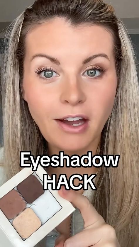 Chelsea Bare | This is the easiest way to do eyeshadow if you struggle! #eyeshadow #eyeshadowhack #eyeshadowtip #eyeshadowtutorial #easymakeup #makeuptips… | Instagram One Eye Shadow Look, How To Keep Eyeshadow On All Day, How To Put Eyeshadow On Step By Step, How To Put On Eyeshadow For Beginners, Eyeshadow Trends 2024, How To Fix Broken Eyeshadow, Ways To Do Eyeshadow, Eyeshadow Application Step By Step, Eye Makeup For Protruding Eyes