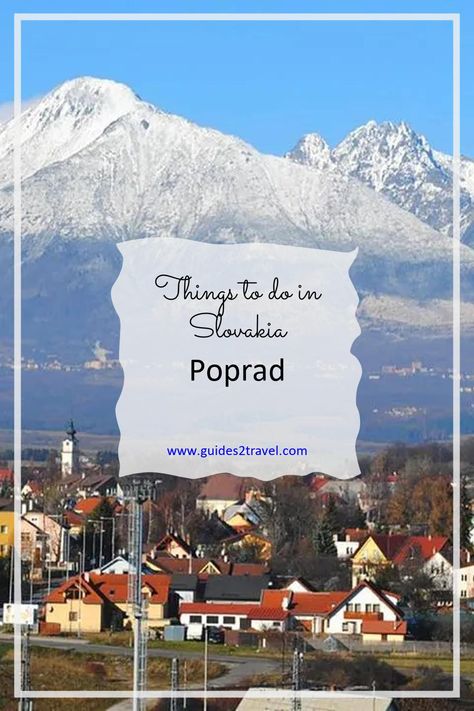 Discover the hidden gem of Poprad, Slovakia! From exploring the stunning Tatra Mountains to soaking in the thermal waters of AquaCity, there's something for everyone. Immerse yourself in the local culture at the historical Spis Castle and indulge in traditional Slovak cuisine at the bustling farmers' market. For adrenaline junkies, there's hiking, skiing, and paragliding. Ready to explore? Read our full article for a comprehensive guide. #Poprad #Slovakia #WhattodoinPoprad #guides2travel Poprad Slovakia, Slovakia Travel, Tatra Mountains, Clear Lake, City Guides, Medieval Town, Cultural Experience, Future Travel, Immersive Experience