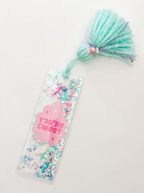 all – THE GLITTERMARK Diy Girly Crafts, Glitter Bookmarks, Girly Crafts, Turquoise Yarn, Color Candy, Custom Confetti, Unicorn Cookies, Day At The Park, Christmas Stocking Pattern