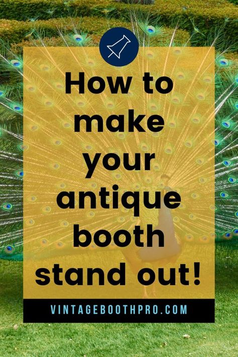 vintage booth stand out Antique Booth Ideas Staging, Antique Shop Display Ideas, Antique Booth Design, Vintage Booth Display Ideas, Thrift Business, Vintage Markets Display, Antique Mall Booth Ideas, Retail Wall Displays, Vintage Booth Ideas