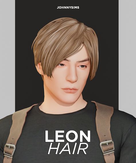 Sims 4 Men Clothing, Resident Evil Series, Sims 4 Hair Male, Hair Inspired, Sims 4 Cas Mods, Sims 4 Male, The Sims 4 Packs, Sims 4 Mm Cc, Sims 4 Mm