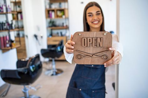 Blog | Fun and practical 7 salon grand opening ideas for new and aspiring salon owners Grand Opening Salon Ideas, Salon Grand Opening Ideas, Grand Opening Ideas, Salon Openings, Grand Opening Invitations, Salon Owner, Salon Software, Salon Owners, Social Media Promotion