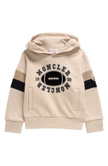 Football-themed graphics bring sporty appeal to this hoodie made of soft cotton fleece to keep your young fan comfy. Fixed hood Front welt pockets 100% cotton Machine wash, dry flat Imported Kids' Designer Clothing Football Kids, Football Boys, Designer Kids Clothes, Boys Hoodies, Kids Sweater, Cotton Hoodie, Cotton Fleece, Graphic Hoodie, Graphic Hoodies