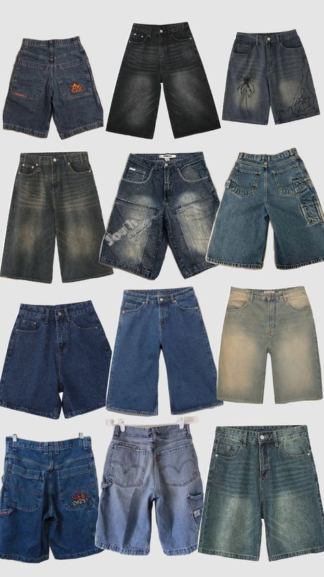 Where To Get Jorts From, Y2k Jorts Outfit, Women Jorts Y2k, Cmbyn Outfit, Jort Fits, Jorts Y2k Grunge, Baggy Jorts Outfit Idea, Baggy Jorts Outfit Women’s, Y2k Jorts Baggy